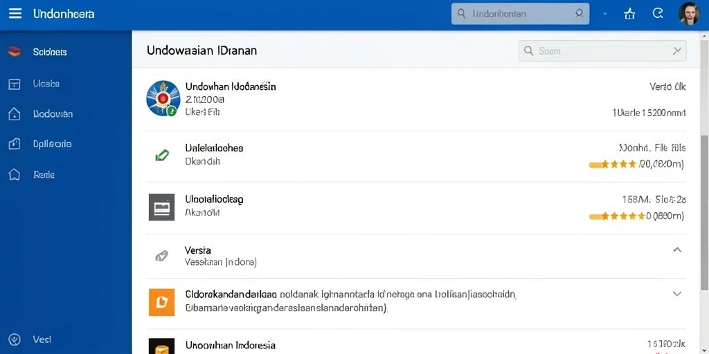 Tampilan antarmuka yang sederhana dan user-friendly.