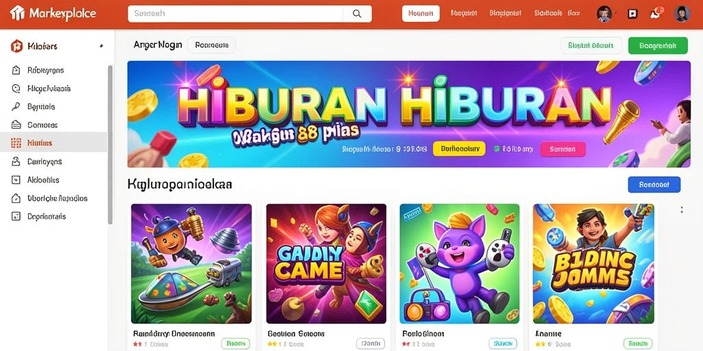 Tampilan antarmuka aplikasi yang modern dan menarik.
