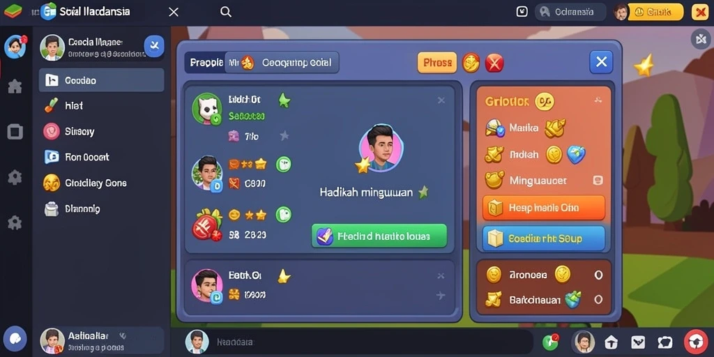 Tampilan antarmuka HAKIM4D yang menarik dan modern.
