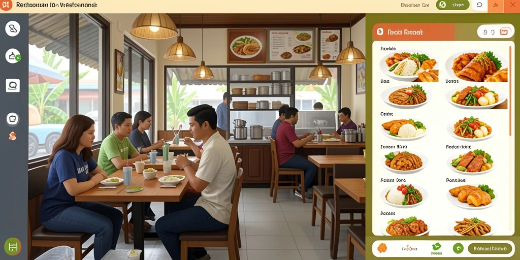 Tampilan visual IDROK yang memukau dan detail yang menawan.