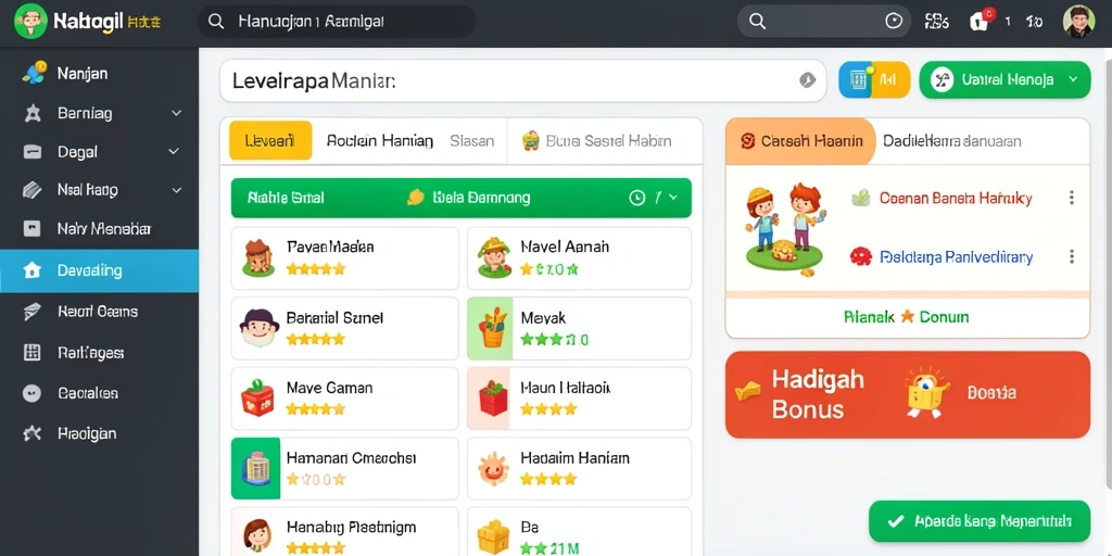 Tampilan antarmuka yang ramah pengguna untuk memudahkan navigasi.