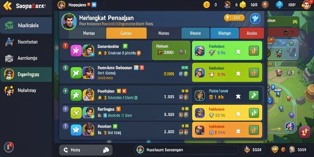 Tampilan antarmuka yang menarik dan mudah dipahami.