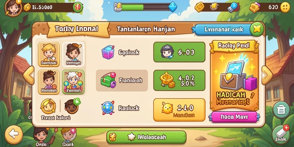 Tampilan antarmuka yang ramah pengguna.