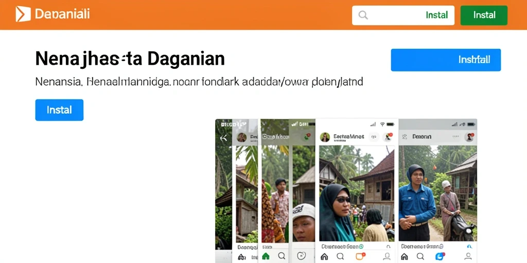 Tampilan antarmuka yang ramah pengguna.